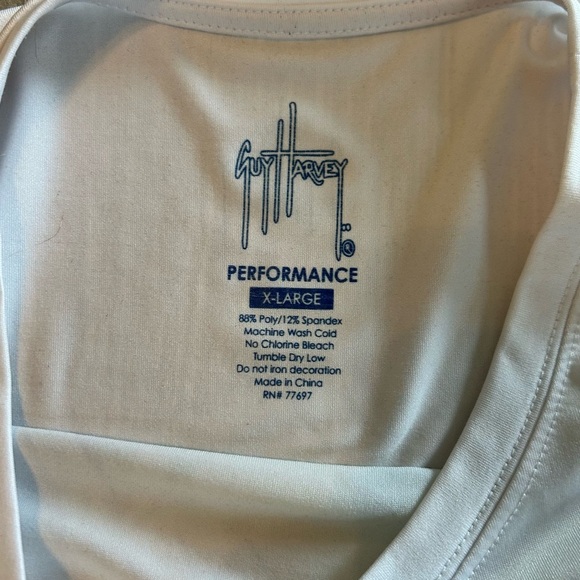 GUY HARVEY Women’s Turtles Meadow Tech Fishing Shirt Long Sleeve UPF 30 Size XL. - Picture 6 of 9